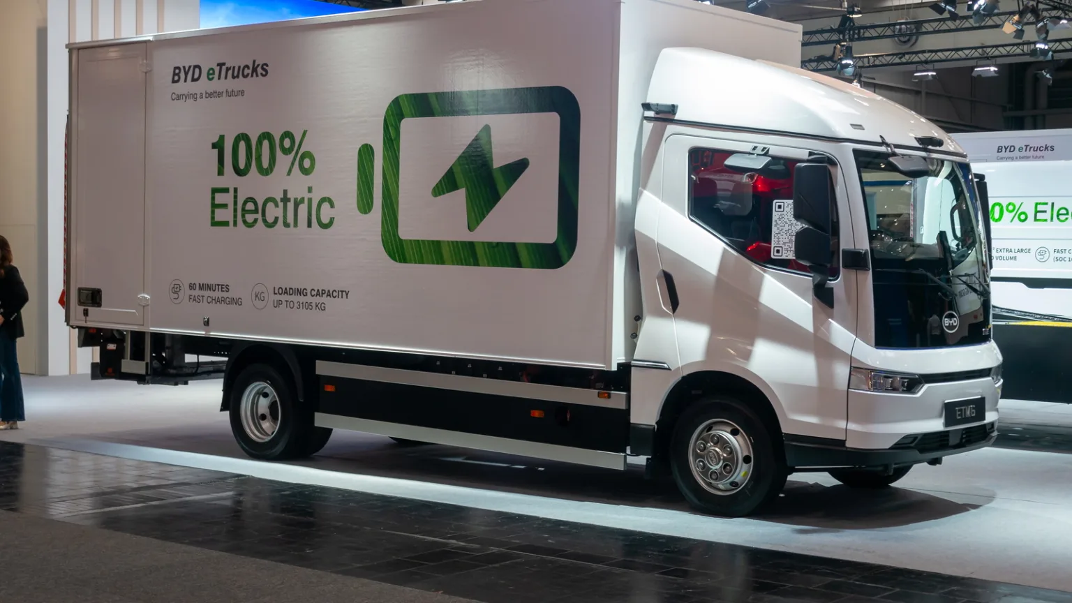 BYD, 600 kilometre menzilli elektrikli kamyonunu 1,5 MW şarjla tanıttı BYD, 600 kilometre menzilli elektrikli kamyonunu 1,5 MW şarjla tanıttı